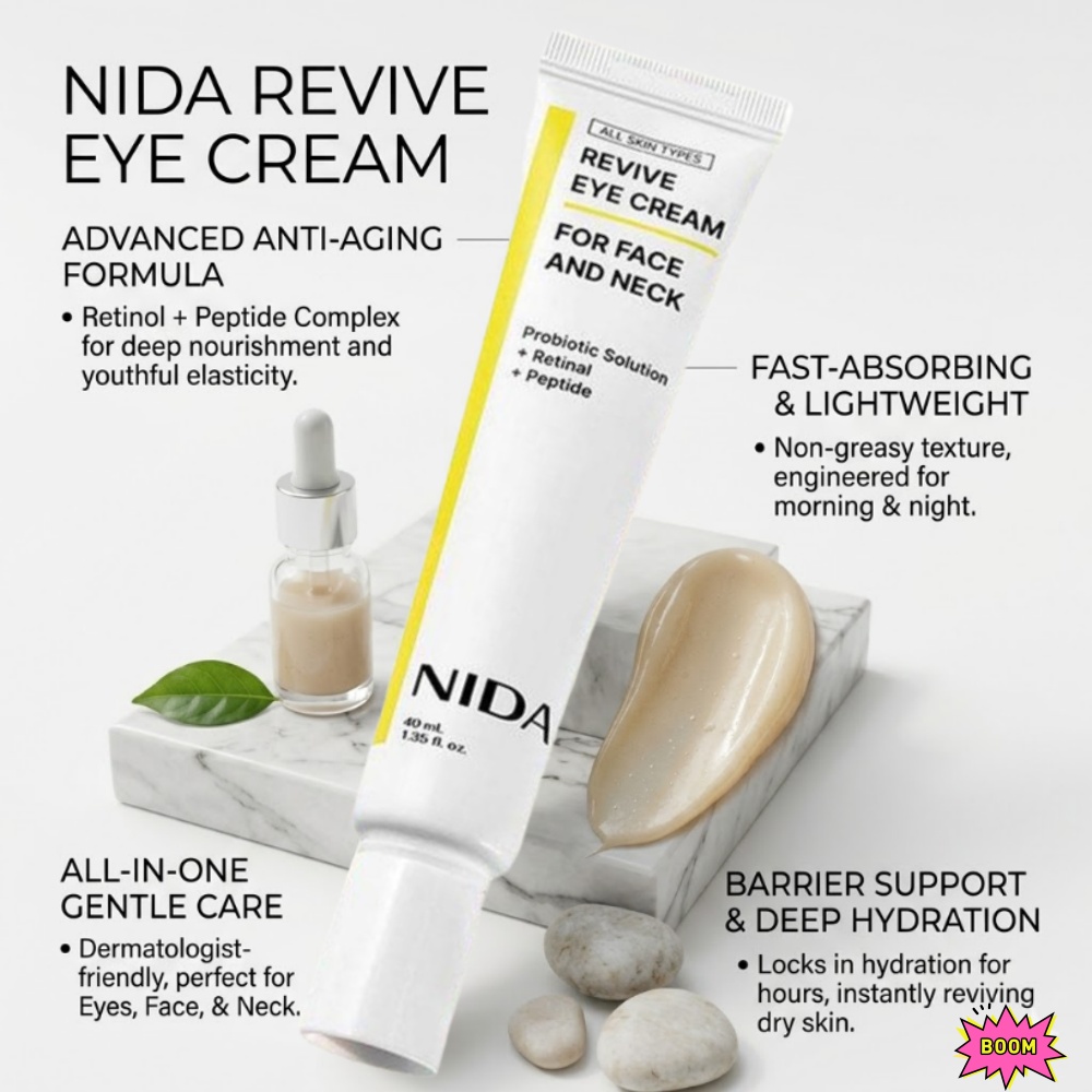 Skincare Retinol - NIDA Retinol Peptid Augencreme Anti-Falten Anti-Aging