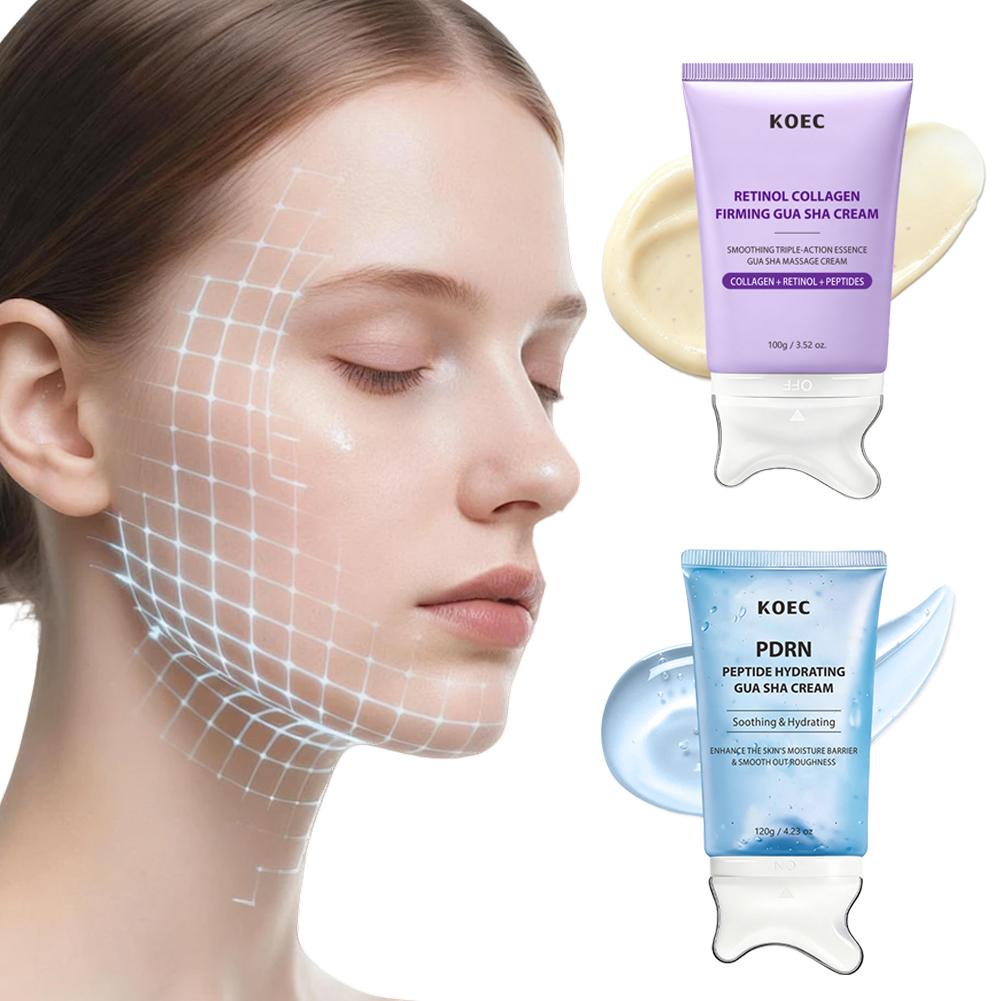 Skincare Retinol - KOEC Retinol Kollagen Straffende Gua Sha