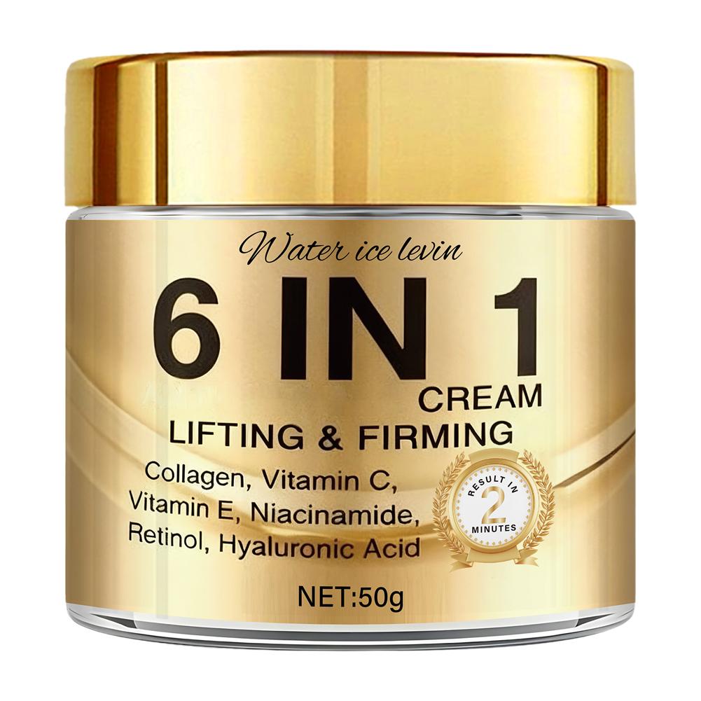 Skincare Retinol - 6 IN 1 Kollagen-Gesichtscreme, straffende Feuchtigkeitscreme