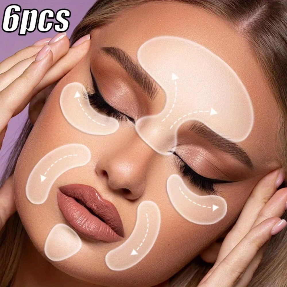 Skincare Qv - Wiederverwendbares Anti-Falten-Pad für Gesicht, Stirn, Hals