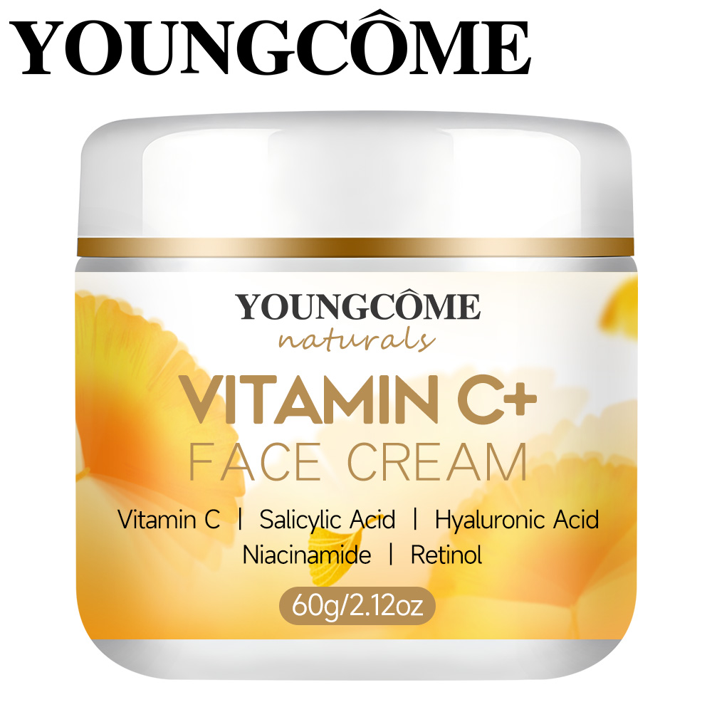 Skincare Retinol - YOUNGCOMEN Vitamin C Gesichtscreme Retinol Feuchtigkeitsspendende
