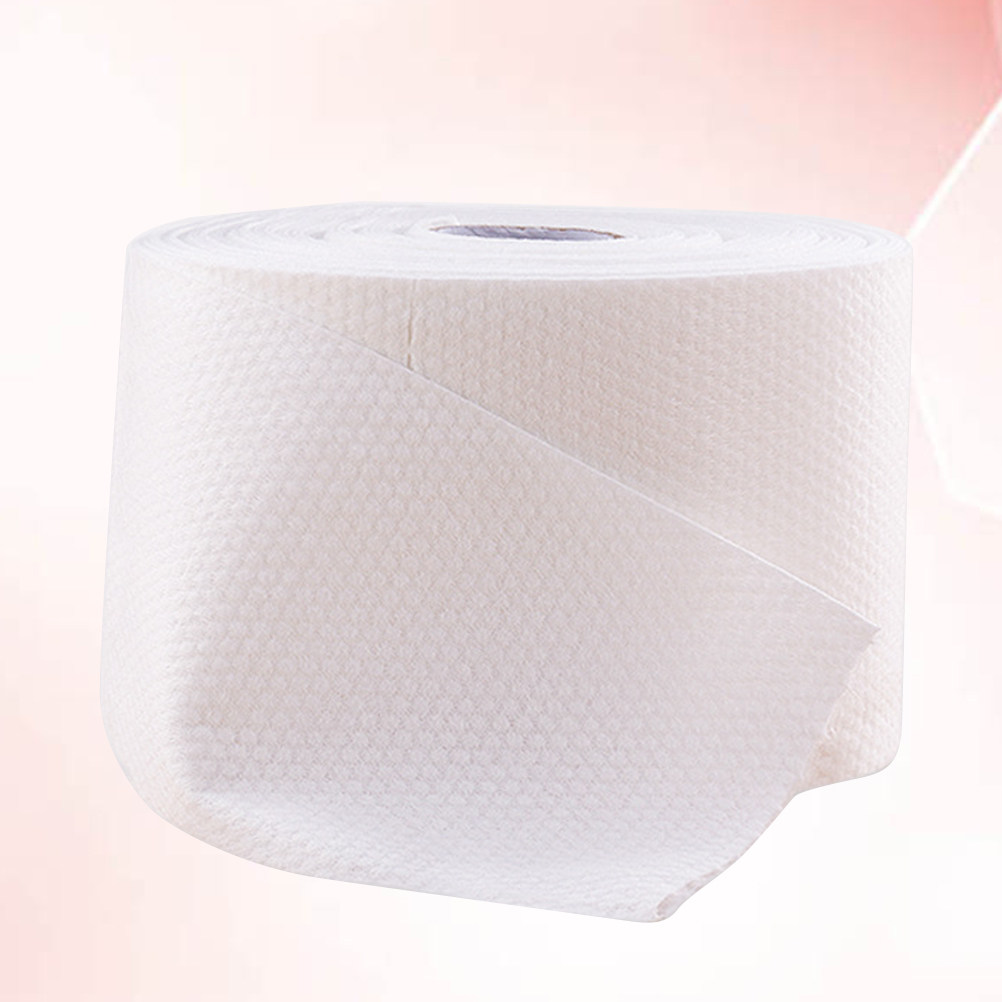 Skincare Gentle - 75 Stück Weiche Baumwoll-Vlies-Gesichtstücher für Zuhause,