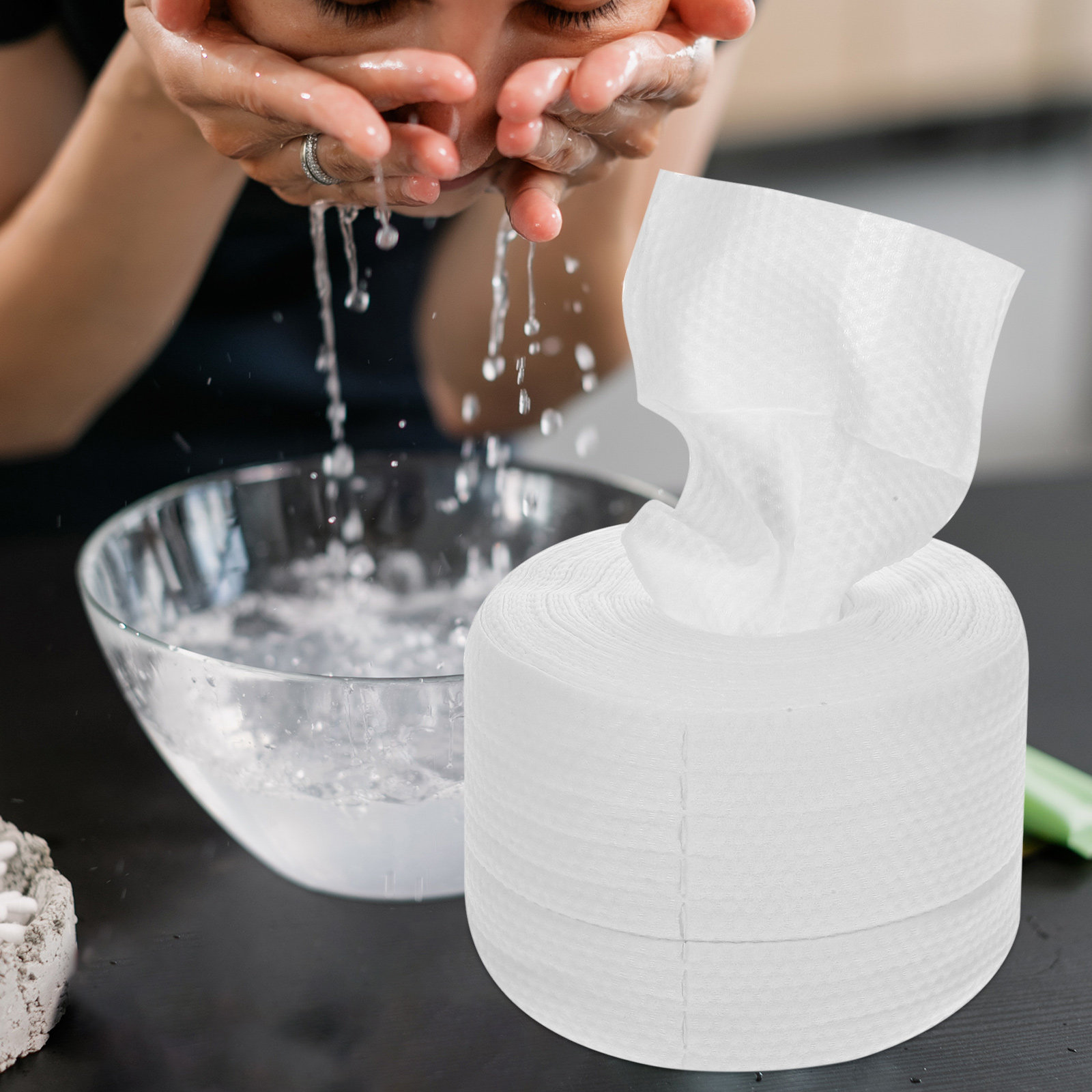 60 Stück Baumwoll-Gesichtsrein – Skincare Gentle Bewertung und Preis