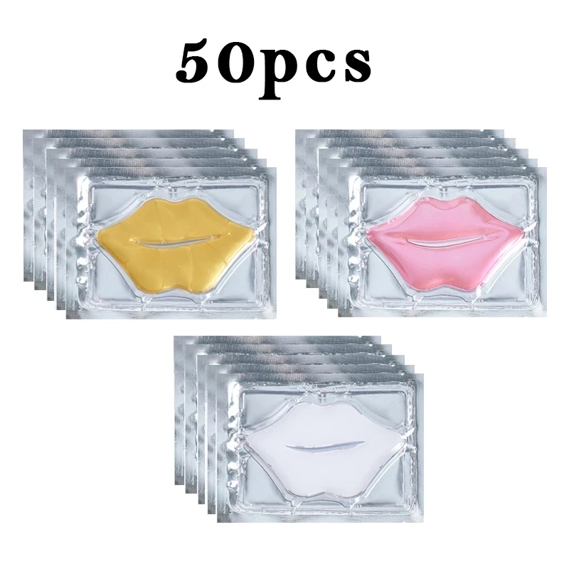 50 stücke Kollagen Lippen Mask – Skincare Viral Tiktok Bewertung und Preis